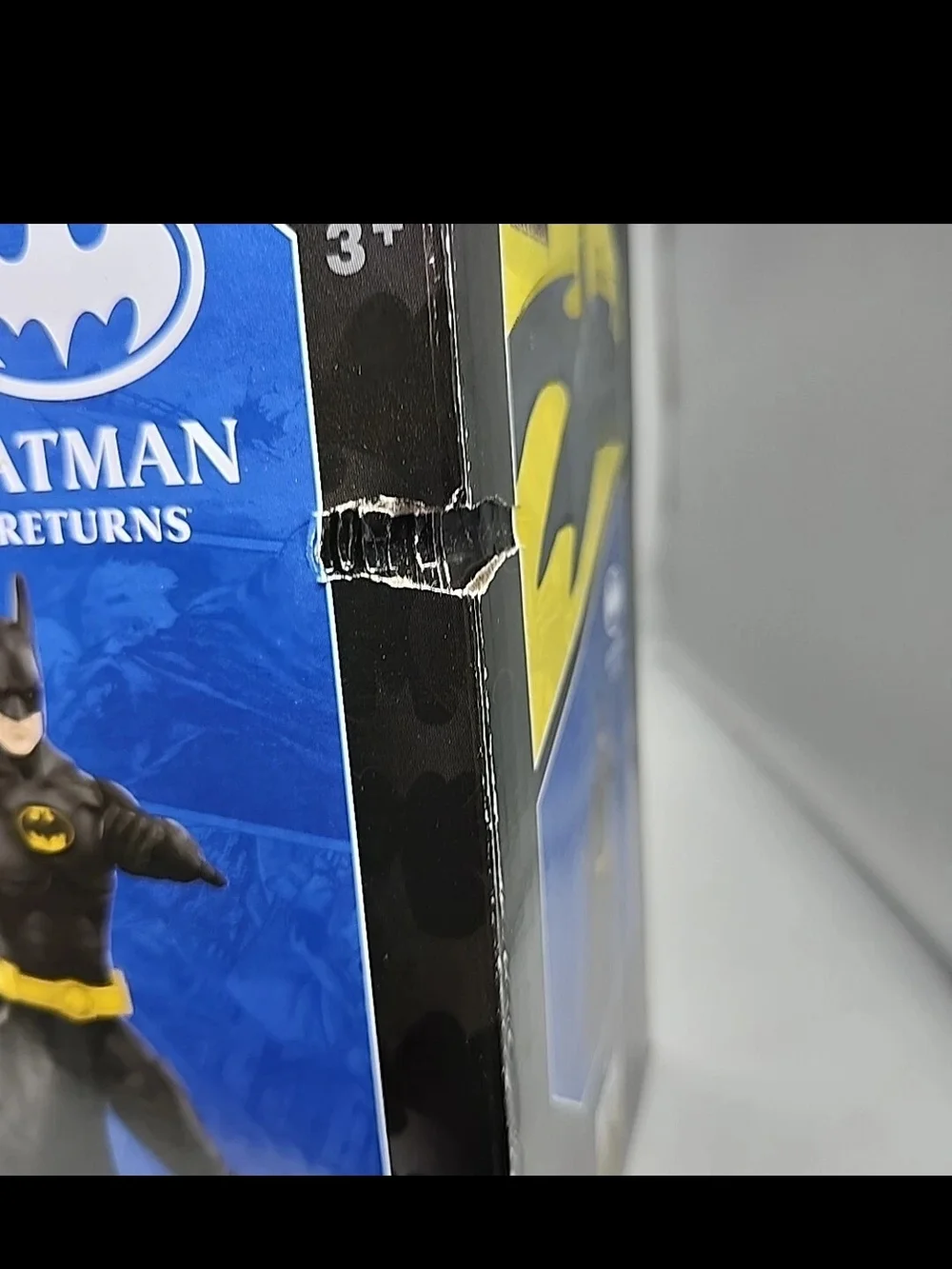 Batman Batwing Playset with Black Batwing and Black Batman Figure